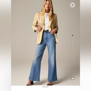 JCrew Denim trouser in chambray blue